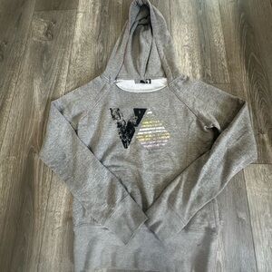 Gray Women's Hoodie Sweater